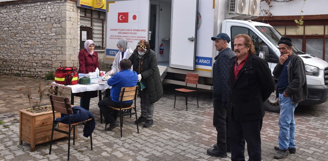 Gezici sağlık hizmetlerinden yıl içerisinde 7 bin kişi faydalandı