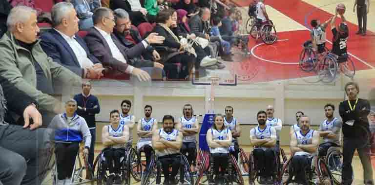 Karabük Demir Kartal GSK, Tekerlekli Sandalye Basketbol Türkiye 1. Ligi müsabakalarında bugün evinde ağırladığı 68 Aksaray Belediyespor’u 104-23’lük skorla mağlup ederek gruptaki liderliğini sürdürdü.