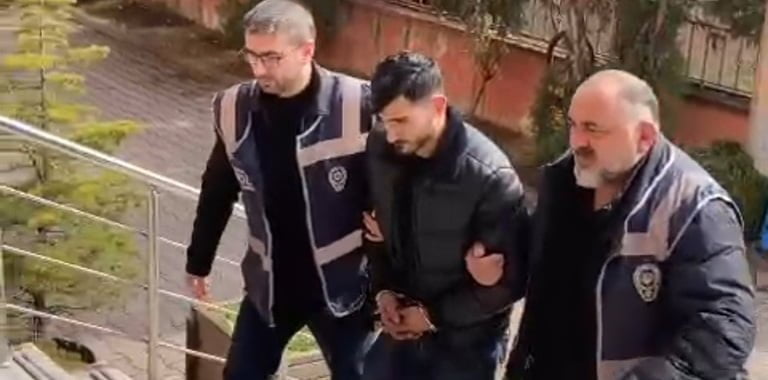 9 AYRI SUÇTAN YAKALAMASI OLAN ŞAHIS YAKALANDI