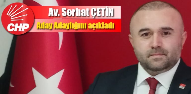 İstanbul’da serbest avukatlık yapan Karabüklü genç hemşehrimiz Serhat Çetin, Cumhuriyet Halk Partisi (CHP) Karabük Milletvekilliği aday adaylığı başvurusunu CHP Genel Merkezine yaptı.