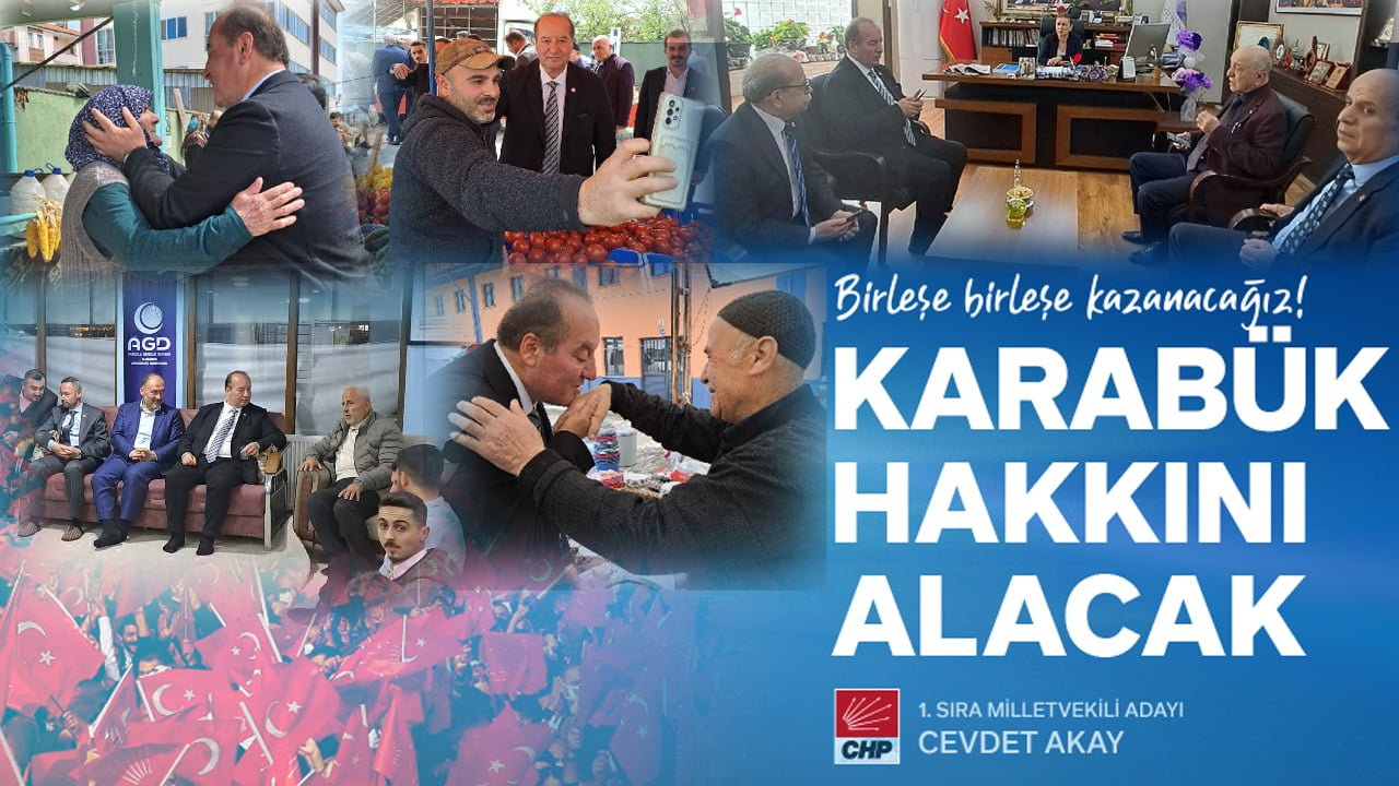 CHP Karabük Milletvekili adayları Cevdet Akay, Abdullah Çakır ve Bayram Karadağ, Safranbolu Belediye Başkanı Elif Köse'yi ziyaret ettiler.