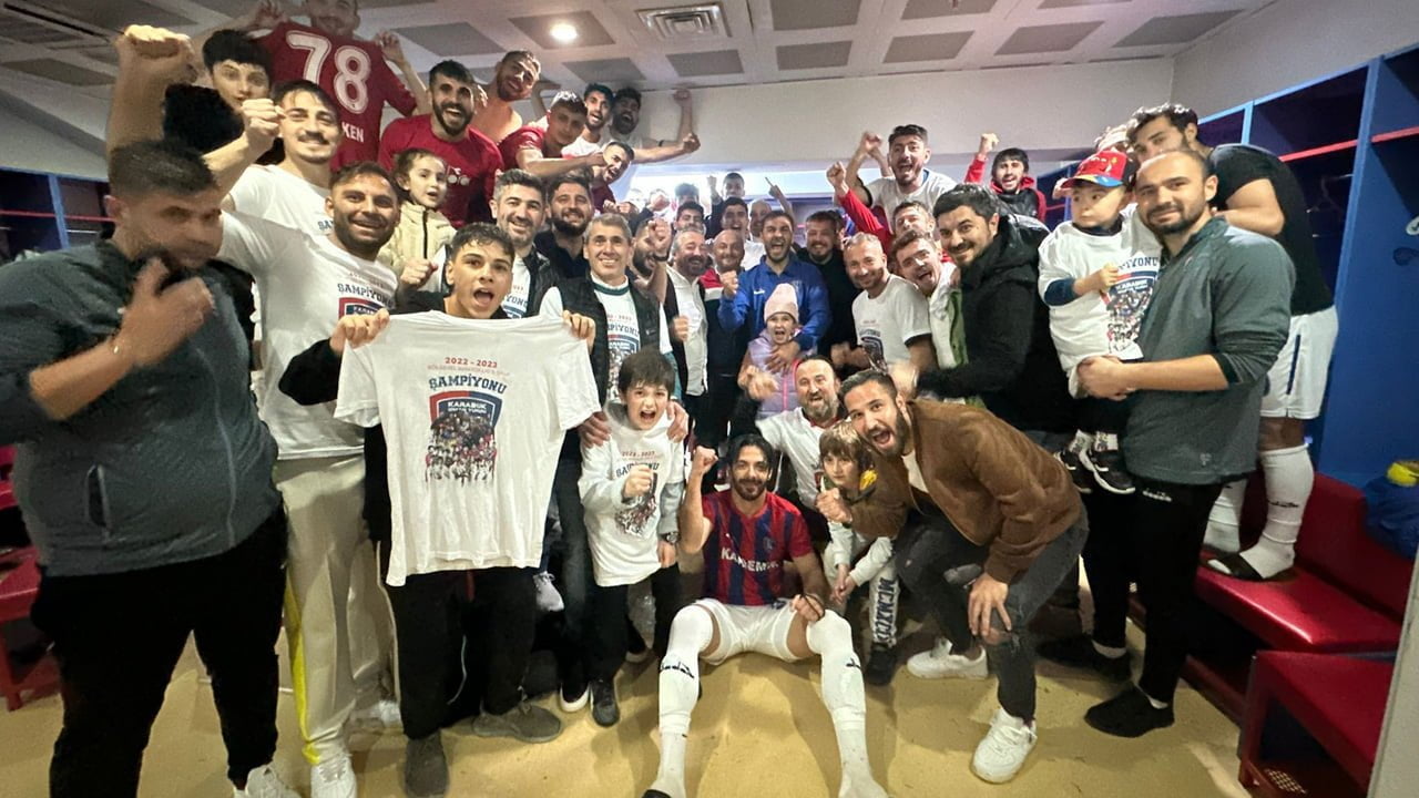 KARABÜK İDMAN YURDU LİGİ ŞAMPİYON OLARAK BİTİRDİ