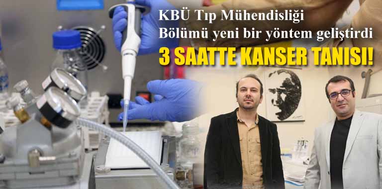 KBÜ Tıp Mühendisliği Bölümü Öğretim Üyesi Doç. Dr. Hacı Mehmet Kayılı: "Bu yöntemle patolojik bir analize gerek kalmadan mide kanseri tanısı 3 saatlik bir süre içerisinde konulabilmektedir"