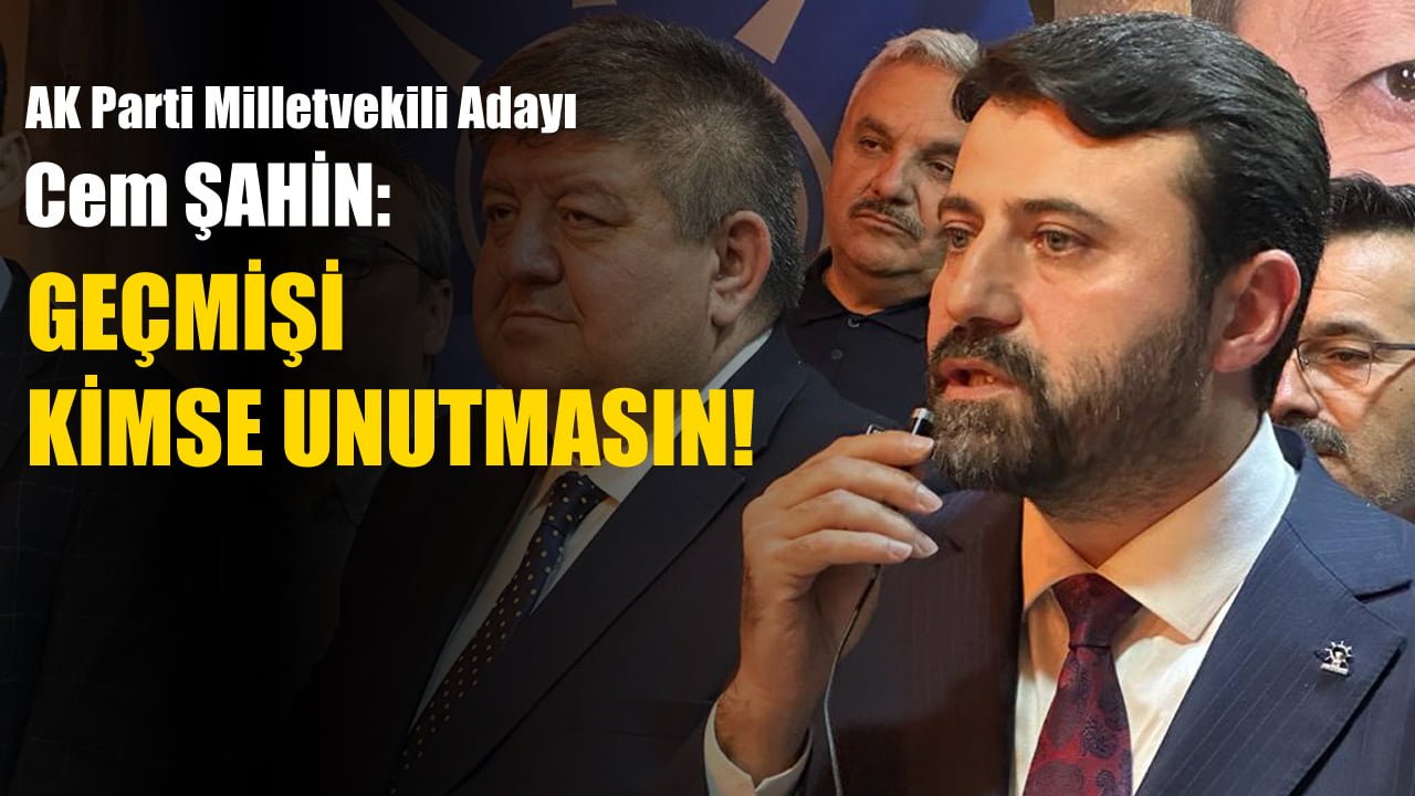 AK Parti Genel Sekreter Yardımcısı ve Karabük milletvekili adayı Cem Şahin, seçim çalışmaları kapsamında halka hitaben yaptığı konuşmada, AK Parti iktidarı döneminde Karabük'e çok büyük yatırımların getirildiğini söyledi.