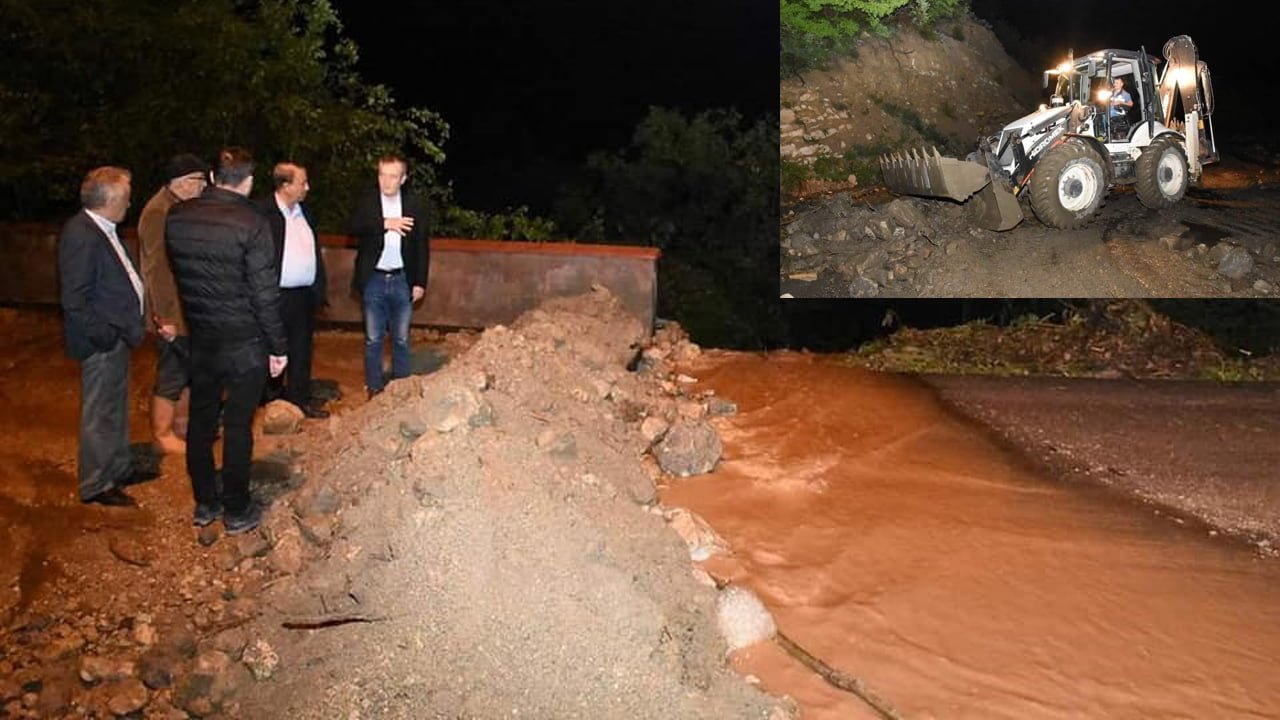 Karabük’te etkili olan sağanak yağış sonrası meydana gelen sel taşkınlıkları sonucu zarar gören alanlar ve yollar belirlenerek çalışmalara başlanıldı.