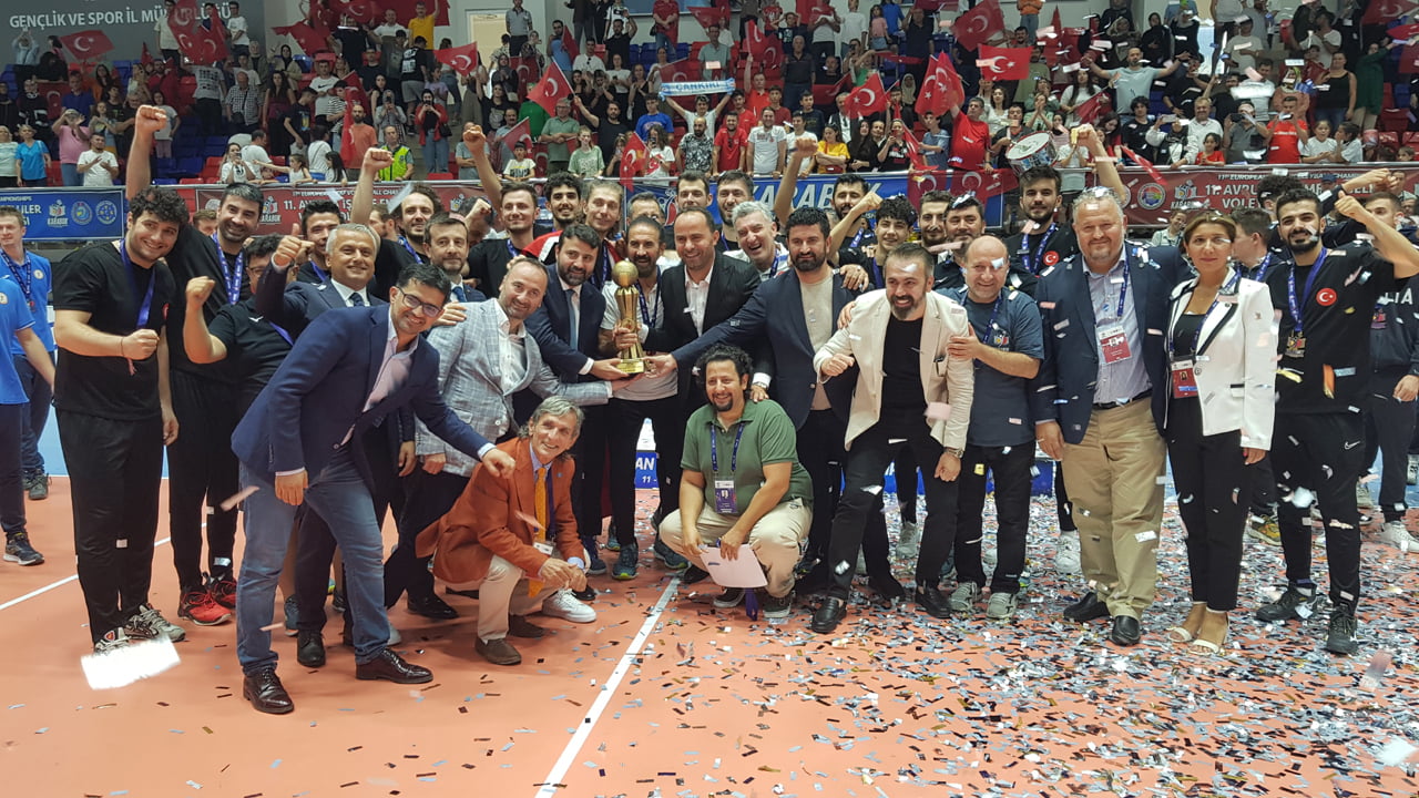 İşitme Engelliler Türkiye Erkek Voleybol Milli Takımı, Avrupa şampiyonu oldu