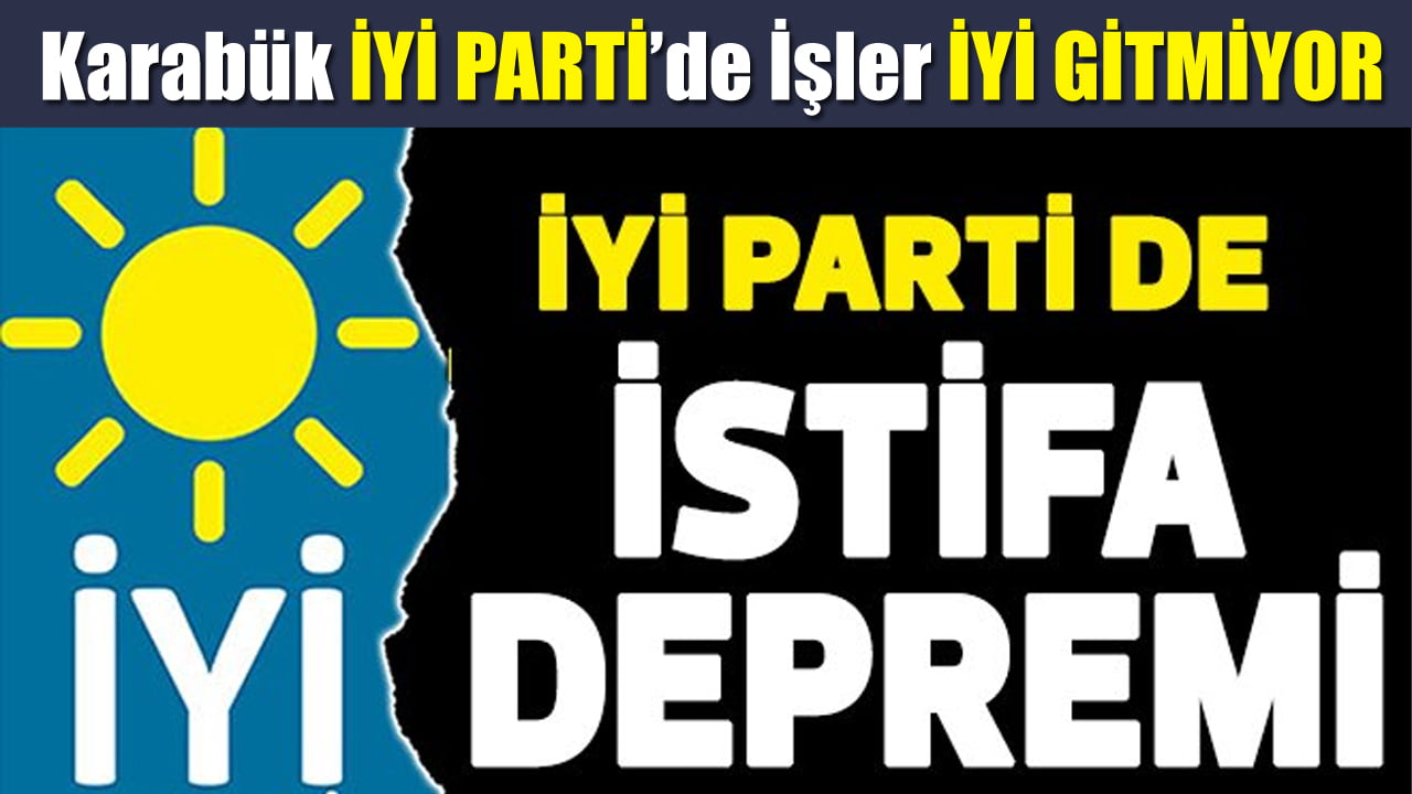 Cumhurbaşkanlığı ve Milletvekilliği Genel Seçimleri öncesi parti içinde ciddi çalkantıların yaşandığı İyi Parti Karabük Teşkilatında, sular bir türlü durulmuyor.