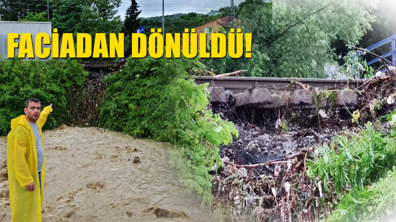 Zonguldak’ın Çaycuma ilçesinde yaşanan sel sonrası Türkiye Cumhuriyeti Devlet Demiryollarına (TCDD) ait tren yolu raylarının zemini boşalırken, olayın fark edilmesiyle tren seferleri durduruldu.