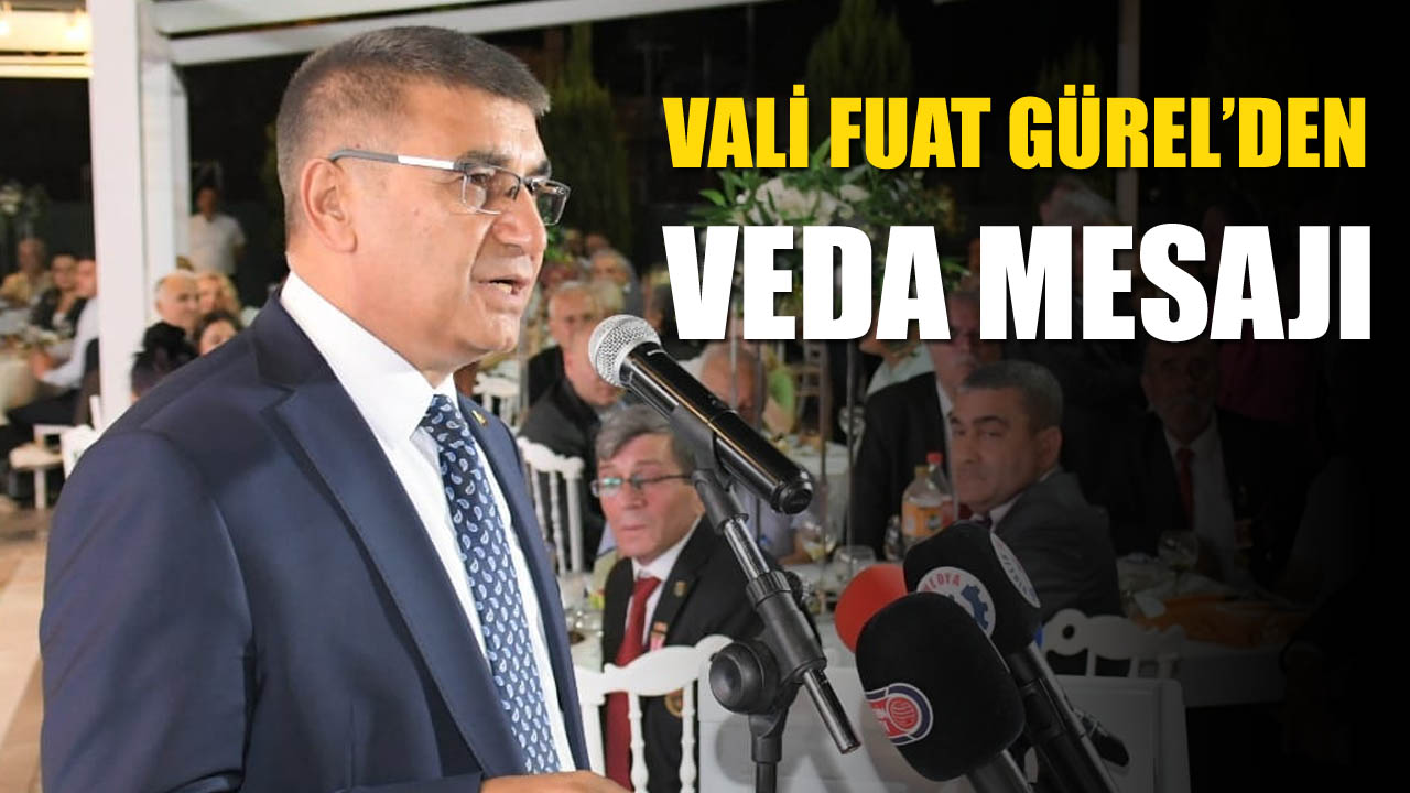 Vali Fuat Gürel, Karabük’ten ayrılmadan önce Karabüklülere bir veda mesajı yayınladı.