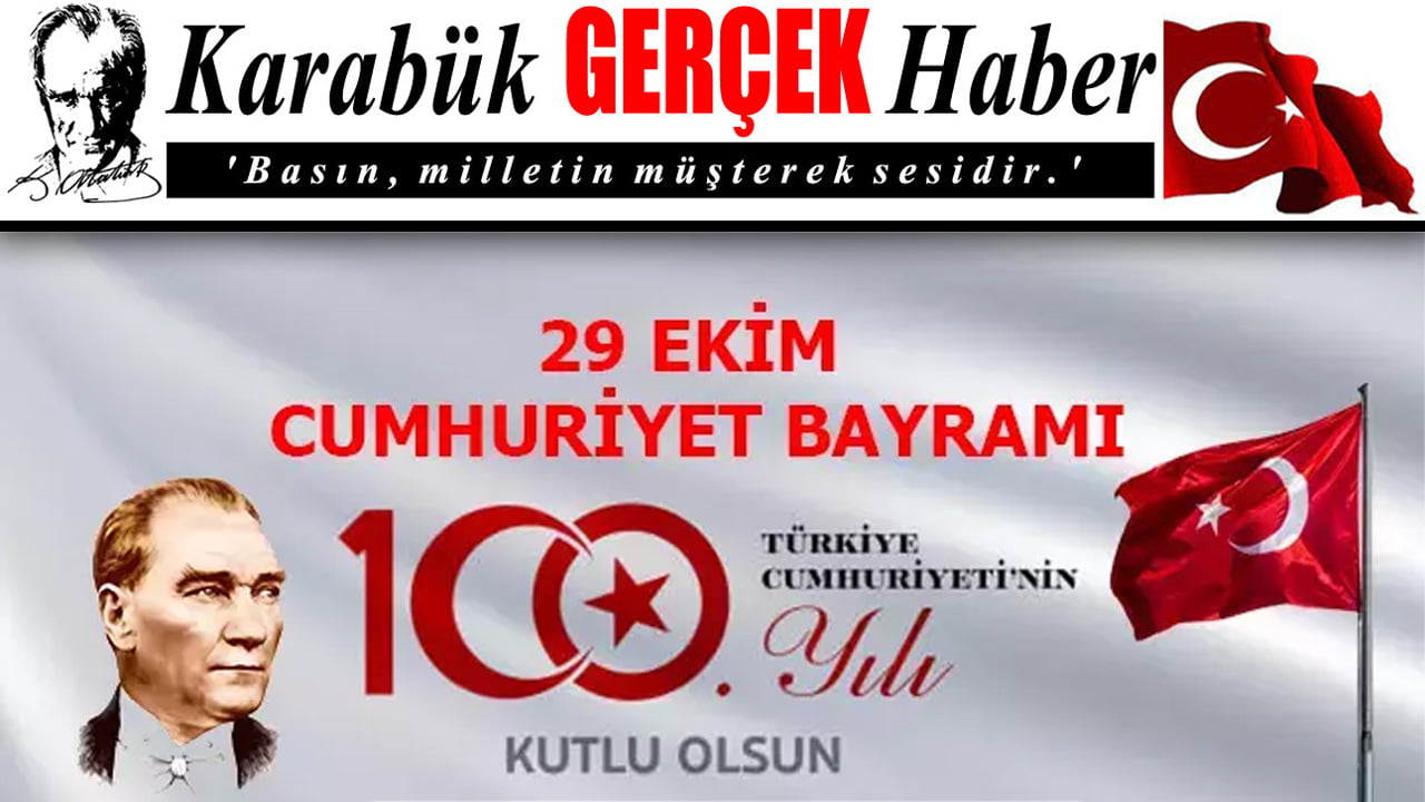 CUMHURİYETİMİZİN 100. YILI KUTLU OLSUN…