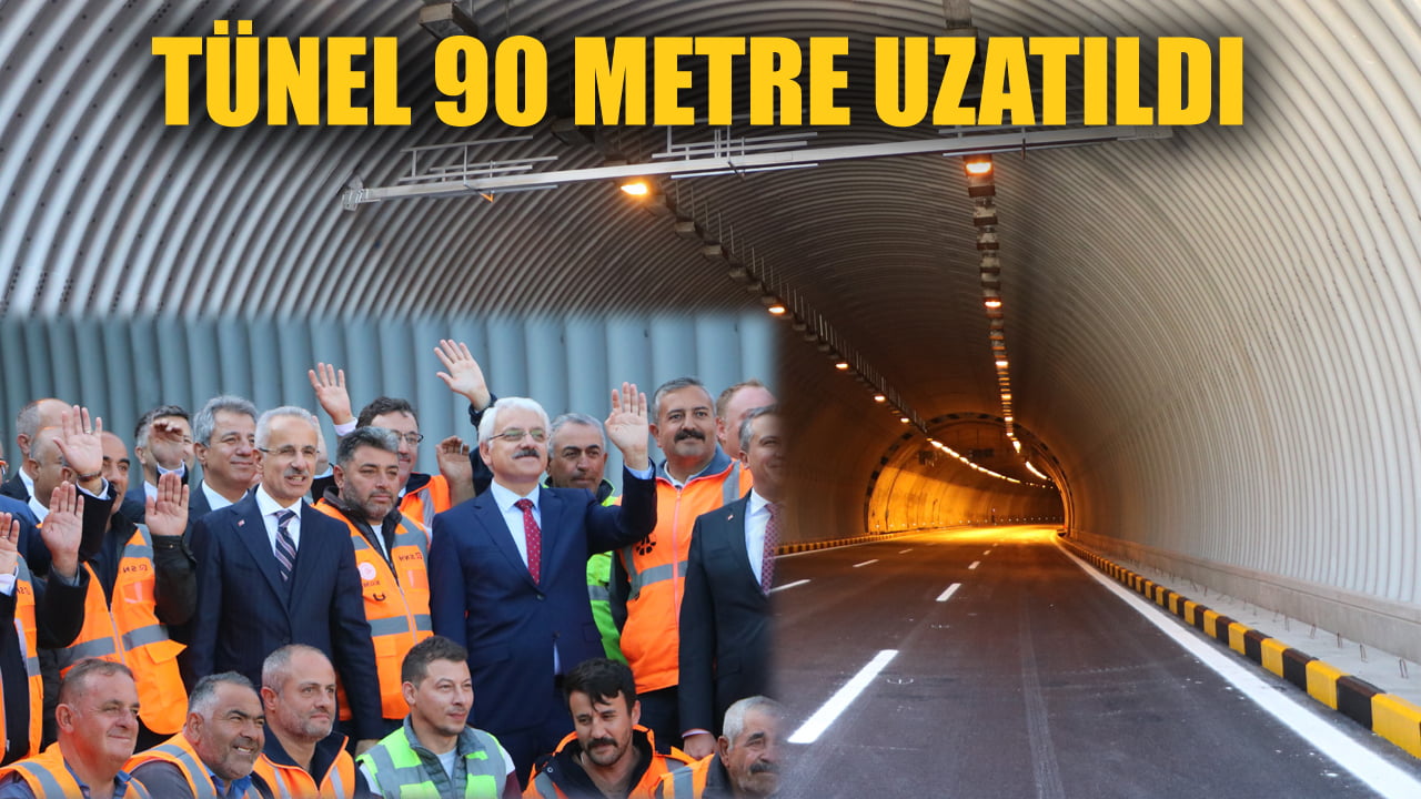 Türkiye'nin en önemli geçiş güzergahlarından biri olan TEM Otoyolu'nun Bolu Dağı Tüneli'nde yapılan çalışmalar tamamlandı.