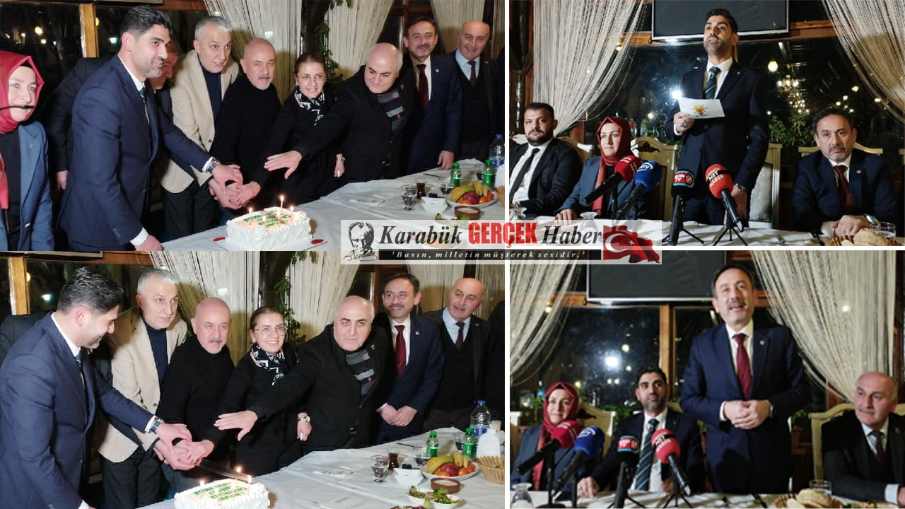 AK PARTİ ÇALIŞAN GAZETECİLER GÜNÜ’NDE BASINLA BULUŞTU