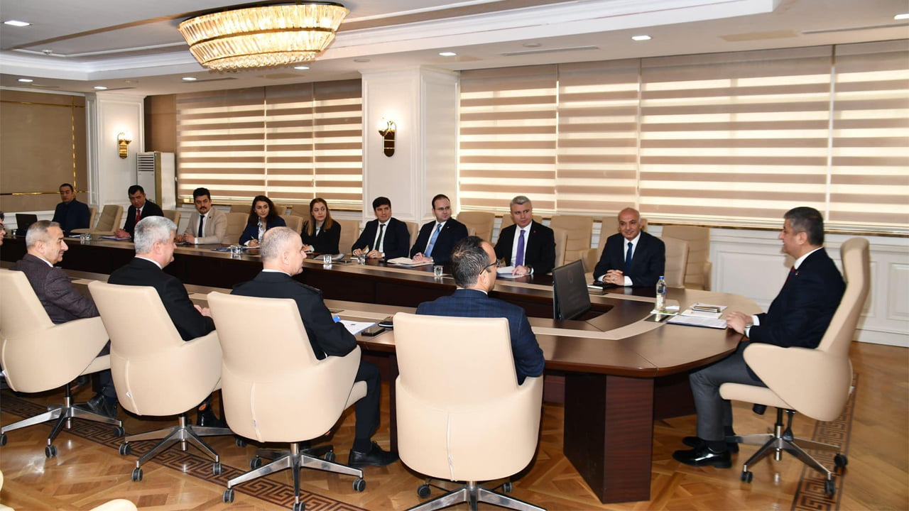 SEÇİM GÜVENLİĞİ TOPLANTISI YAPILDI