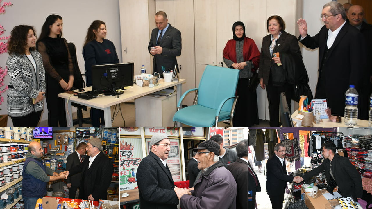 Karabük Belediye Başkanı ve Milliyetçi Hareket Partisi (MHP) Karabük Belediye Başkan Adayı Rafet Vergili, 31 Mart yerel seçim çalışmaları kapsamında ziyaretlerine devam ediyor.