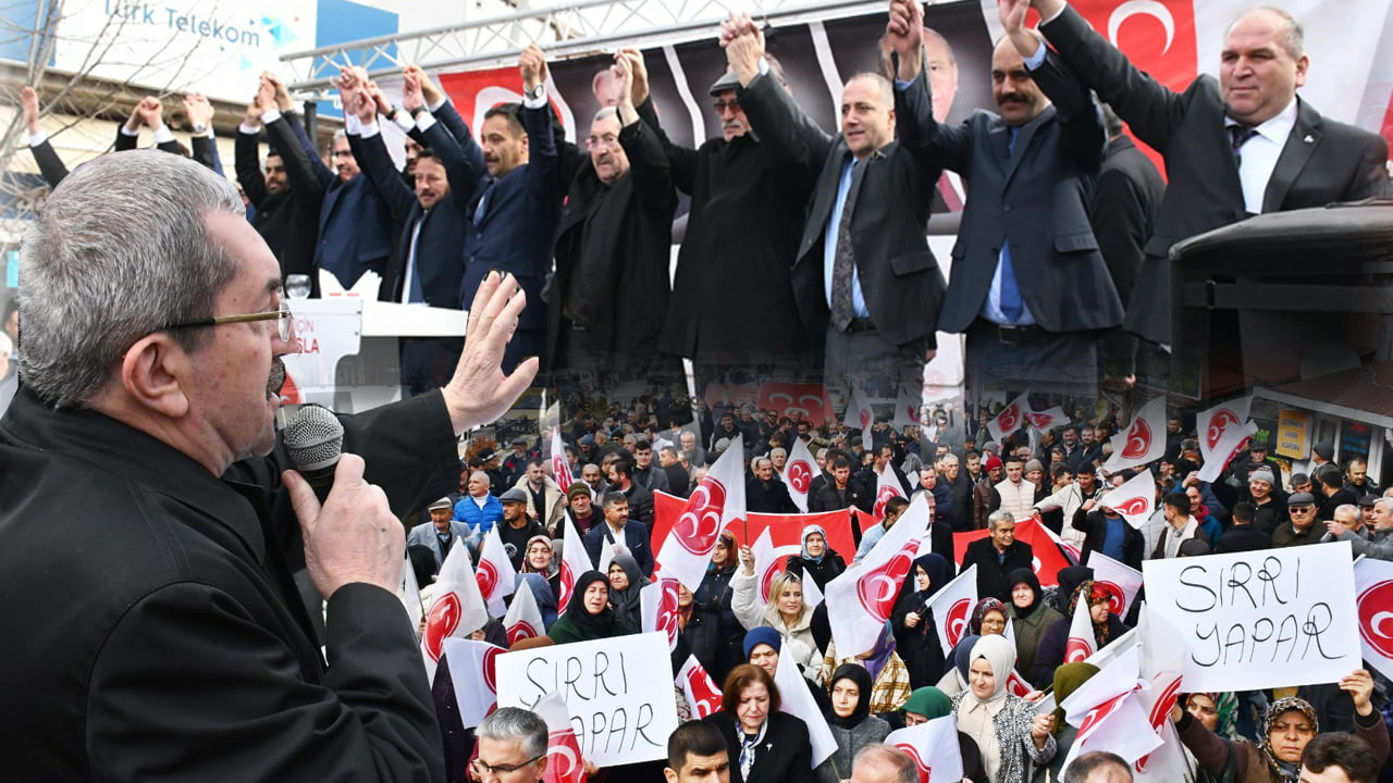 Milliyetçi Hareket Partisi (MHP) Eskipazar Belediye Başkan Adayı Sırrı Şen’in aday tanıtım toplantısı yapıldı.