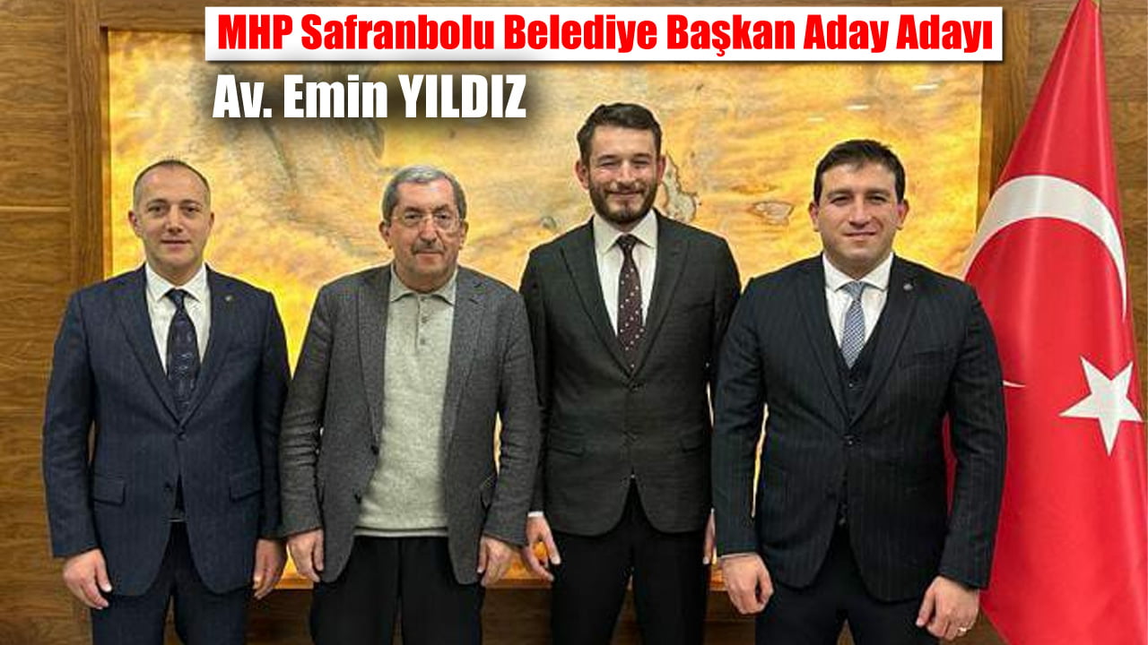 Milliyetçi Hareket Partisi (MHP), Safranbolu Belediye Başkan Aday Adayı olarak tanınmış avukat Emin Yıldız'ı açıkladı.