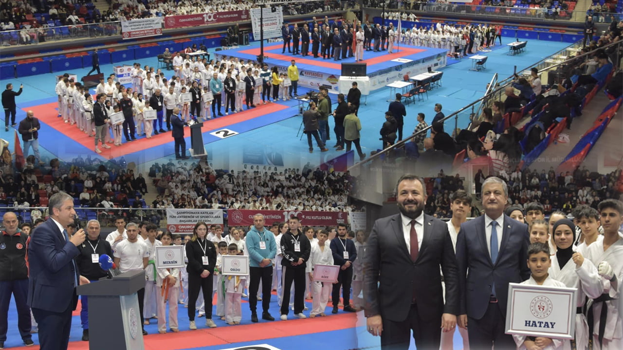 Türkiye Kyokushin Karate Stil Şampiyonası’nın açılış seremonisi, Karabük Yeni Mahalle Spor Salonunda gerçekleştirildi.