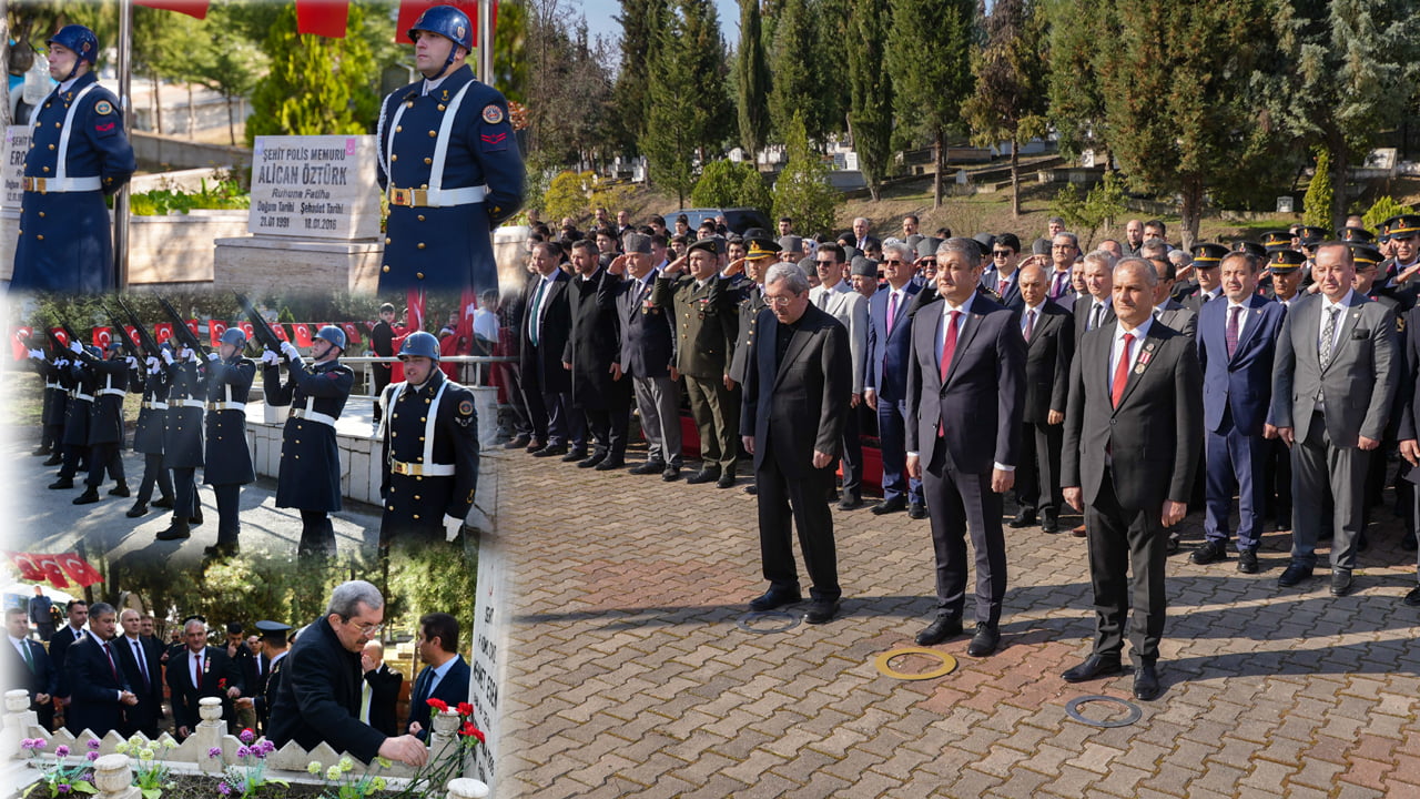 Karabük’te 18 Mart Şehitleri Anma Günü ve Çanakkale Deniz Zaferi’nin 109. Yıl Dönümü münasebetiyle, Çelenk Sunma Töreni düzenlendi.