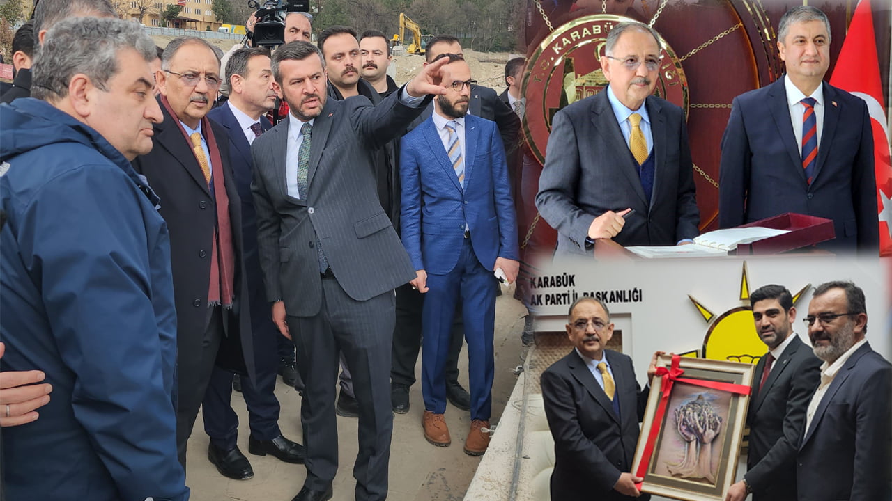 Çevre ve Şehircilik Bakanı Mehmet Özhaseki, bir dizi ziyaret ve incelemelerde bulunmak üzere Karabük’e geldi.