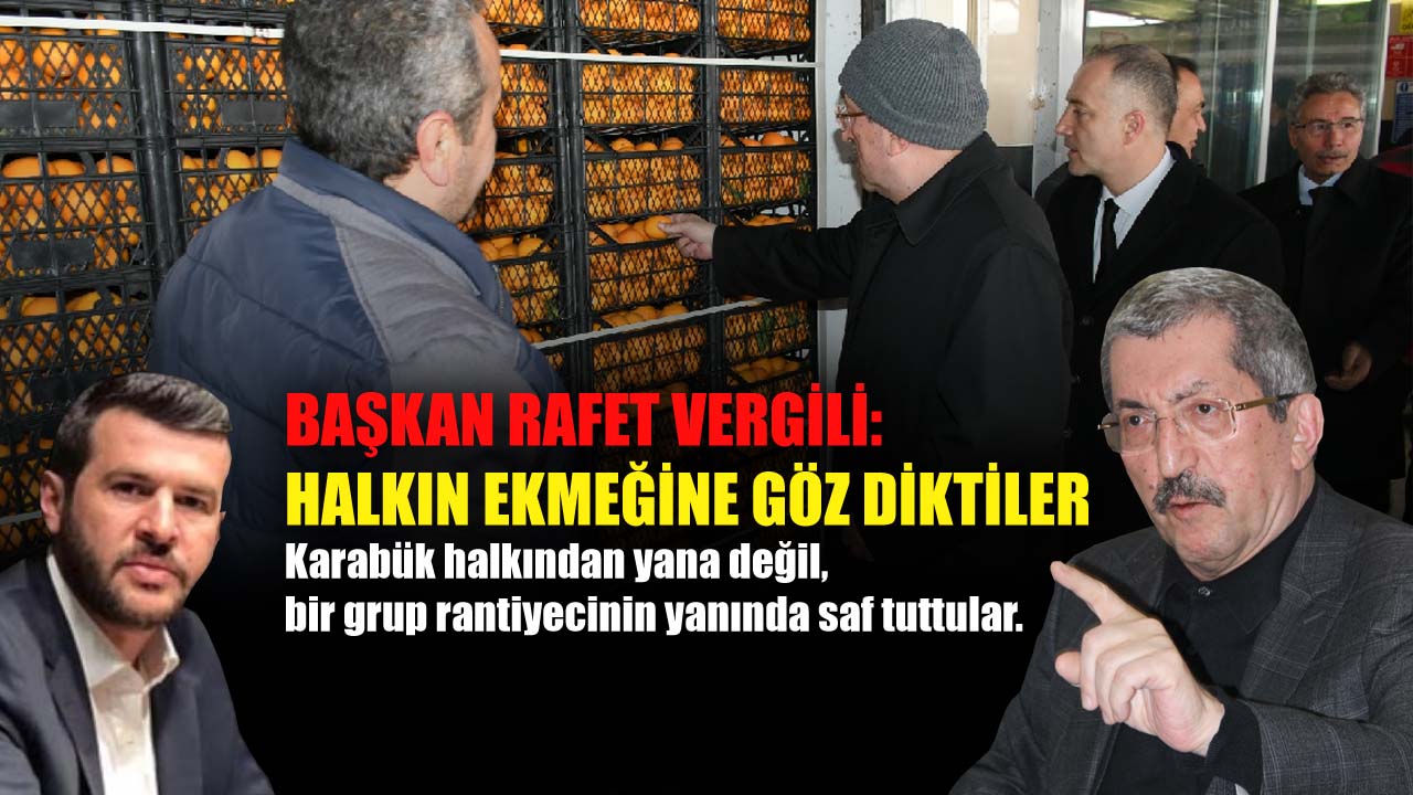 Ak Parti Karabük Belediye Başkan adayı Özkan Çetinkaya’nın "Halk Ekmek fiyatı çok ucuz. Zam yapacağız. Maliyeti 5,50 TL" sözlerinin ardından, Karabük Belediye Başkanı Rafet Vergili’de cevap gecikmedi.