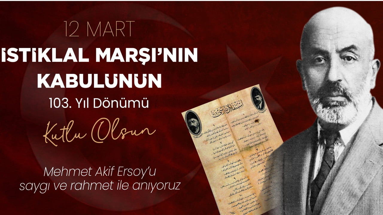 12 Mart İstiklal Marşımızın Kabulünün 103. yıl dönümü ve Mehmet Akif Ersoy’u Anma Günü dolayısı ile Karabük ve Safranbolu Belediye Başkanları birer mesaj yayınladılar.