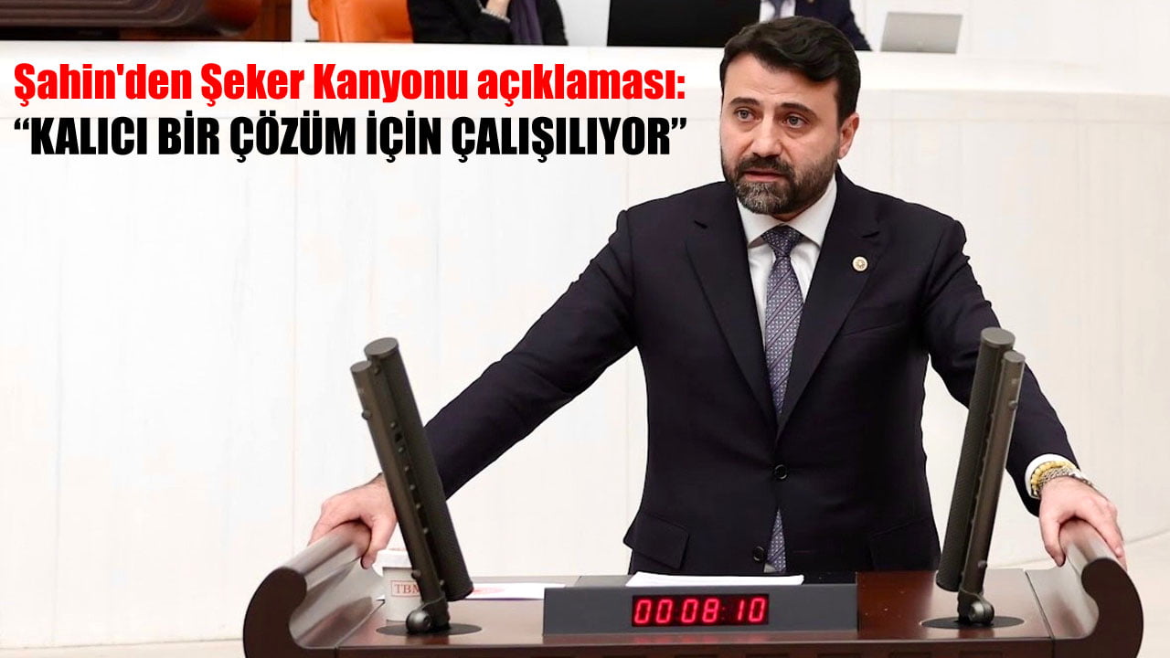 AK Parti Karabük Milletvekili Cem Şahin, sel afetinden dolayı zarar gören Şeker Kanyonu ve içinden geçen yola ilişkin, İl Özel İdaresi ve karayollarının çalışma yaptığını söyledi.