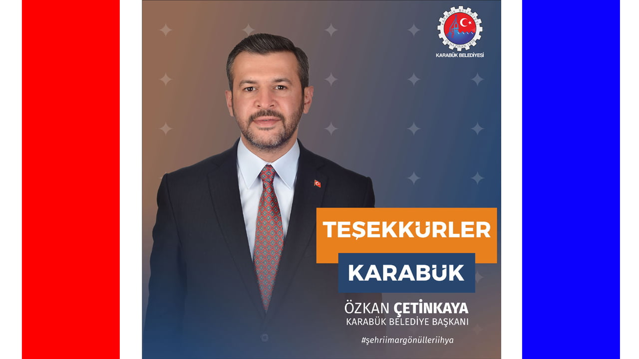 31 Mart Yerel Seçimlerinde Karabük Belediye Başkanlığına seçilen Özkan Çetinkaya, bugün mazbatasını almasının ardından görevi devralarak makamına oturdu.