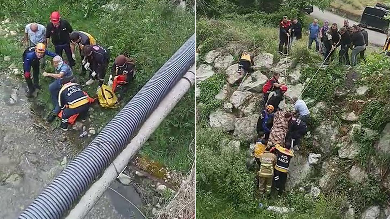 Karabük’ün Safranbolu ilçesinde köprünün demir korkuluklarına yaslanan Mustafa Avcil (69), korkulukların kırılması sonucu çay kenarına düşerek yaralandı.