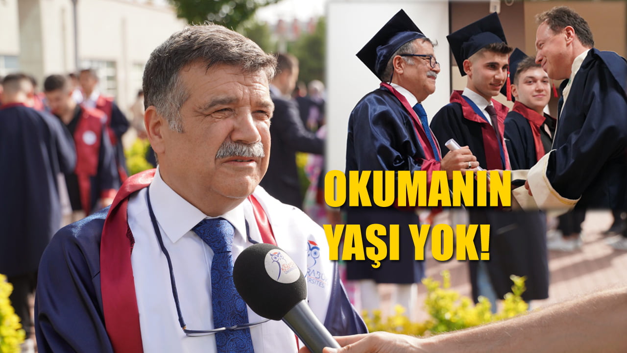 Karabük Üniversitesi TOBB Teknik Bilimler Meslek Yüksekokulu Kaynak Teknolojisi Programı öğrencisi 60 yaşındaki Servet Eren, 58 yaşında başladığı üniversitede bölümünü birincilikle bitirdi.