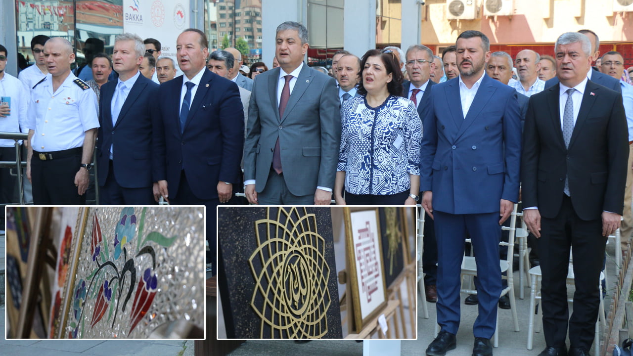 Karabük'teki Halk Eğitim Merkezlerinde verilen kurslarda yapılan çalışmalar ‘Hayat Boyu Öğrenme Haftası' açılış programında sergilendi.