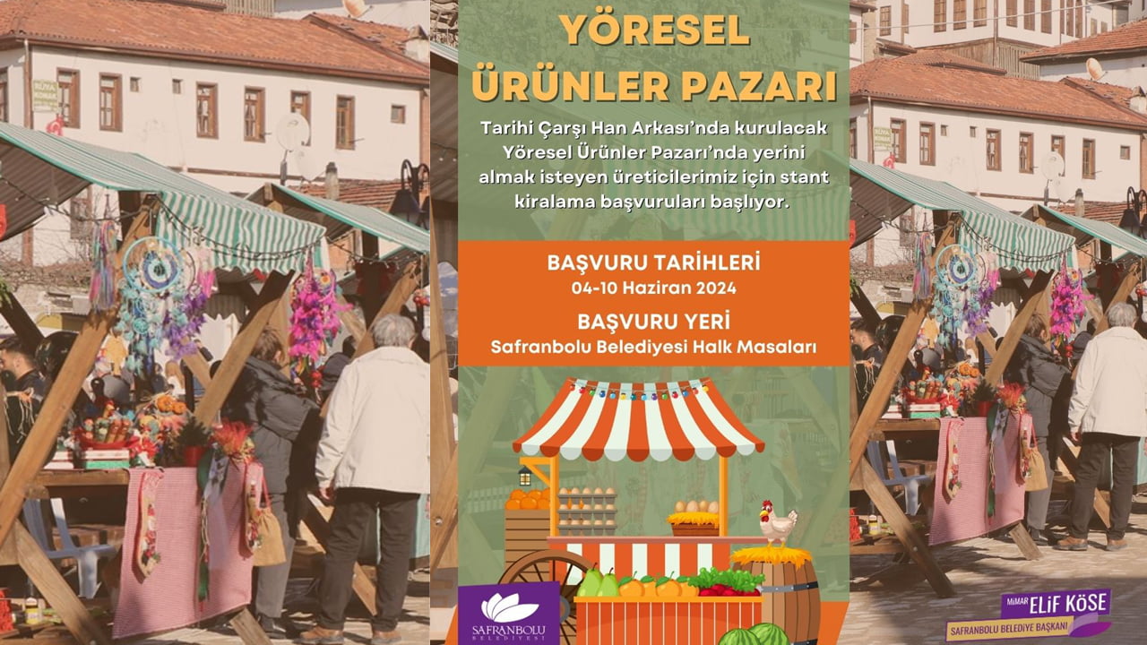 Safranbolu Belediye Başkanı Mimar Elif Köse’nin aldığı kararla birlikte, Tarihi Çarşı Han Arkası bölgesinde kurulacak olan yöresel ürünler pazarı, hem yerli halka hem de turistlere yöresel lezzetleri ve el işlerini sunma fırsatı verecek.