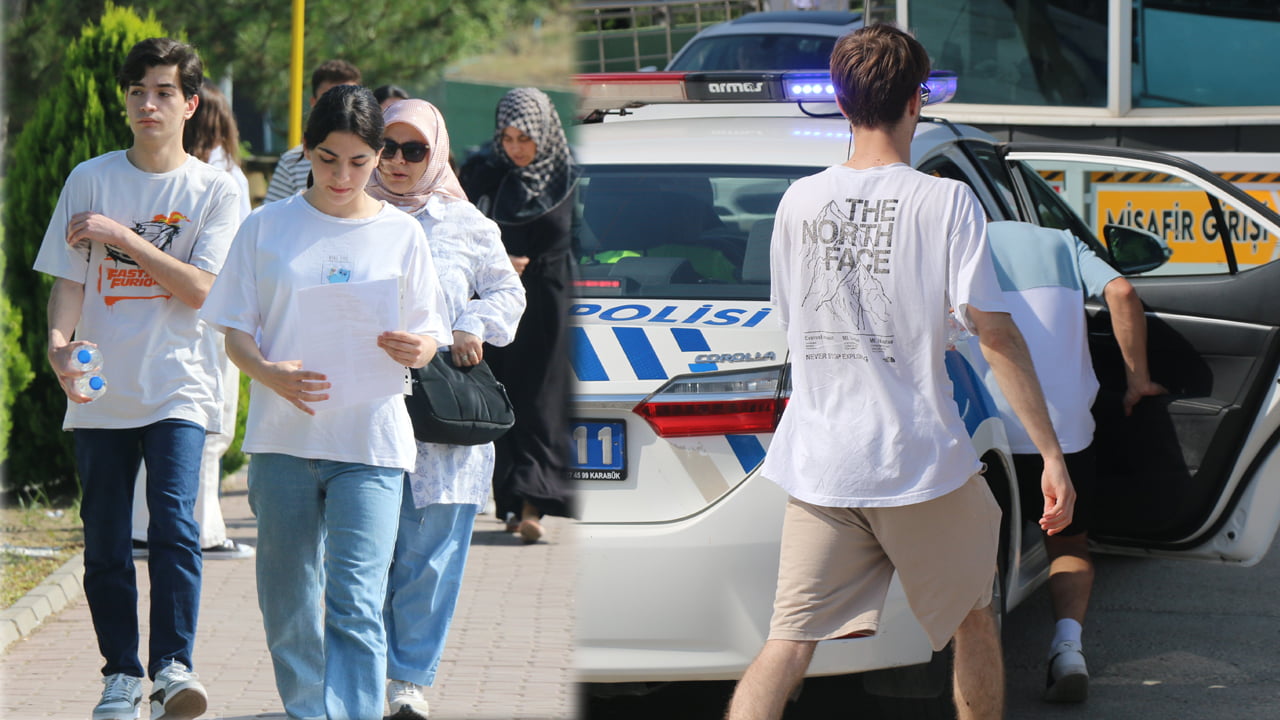 Karabük’te Yükseköğretim Kurumları Sınavı’na (YKS) girmek için Antalya’dan gelen iki aday, yanlış kampüse gelince sınava 10 dakika kala polis ekiplerinin yardımıyla sınav merkezine yetiştirildi.