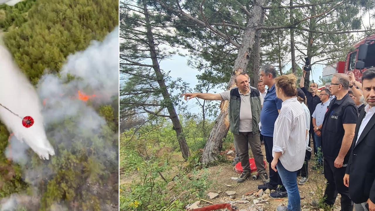 Karabük’ün Ovacık ilçesinde sabah saatlerinde çıkan orman yangını kontrol altına alındı.