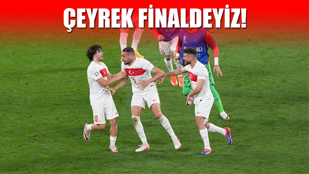 2024 Avrupa Futbol Şampiyonası son 16 turunda Avusturya'yı 2-1 mağlup eden A Milli Futbol Takımımız, çeyrek finale yükseldi.