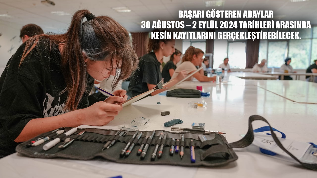 Karabük Üniversitesi (KBÜ) Safranbolu Fethi Toker Güzel Sanatlar ve Tasarım Fakültesinde 2024-2025 Akademik Yılı için Resim, Müzik ve Grafik Tasarımı Bölümlerinde özel yetenek sınavları başladı.