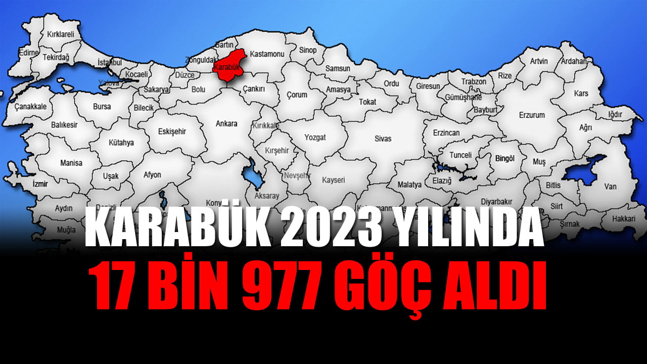 Türkiye İstatistik Kurumu tarafından açıklanan verilere göre, Karabük il dışından en fazla göçü İstanbul’dan aldı.