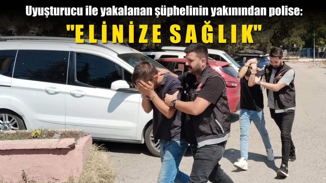 Karabük'te uyuşturucu madde ile yakalanan 2 kişi, çıkarıldıkları mahkemece adli kontrol şartıyla serbest bırakıldı. Yakalanan şüphelilerden birinin yakını ise, polise "Elinize sağlık" diyerek teşekkür etti.