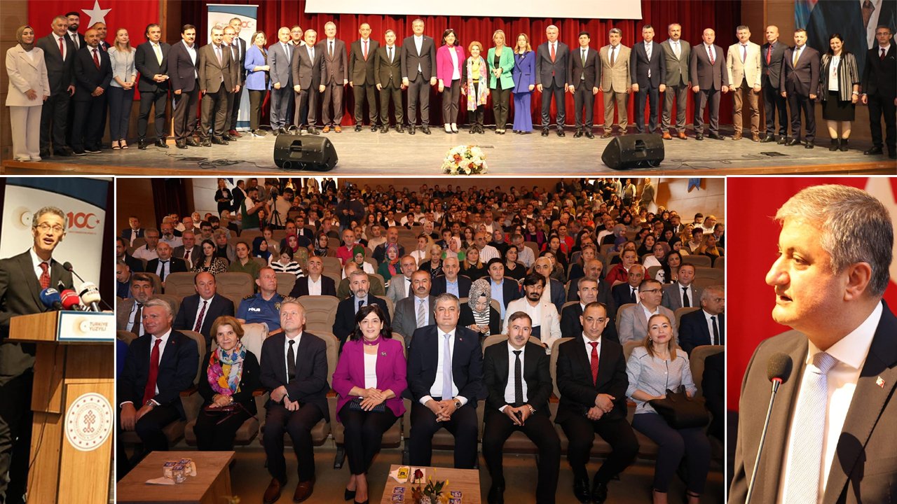 Karabük Valisi Mustafa Yavuz'un himayelerinde, Karabük İl Milli Eğitim Müdürlüğü Ar-Ge Birimi tarafından hazırlanan ‘Eğitim Kenti Karabük Projesi’ kapsamında, Değerlendirme ve Tanıtım Toplantısı gerçekleştirildi.