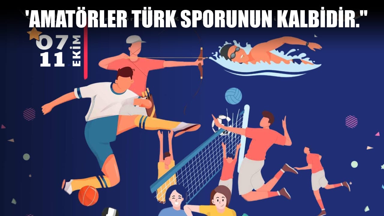 Gençlik ve Spor Bakanlığı ile Amatör Spor Kulüpleri Konfederasyonu işbirliğinde her yıl düzenlenen “Amatör Spor Haftası” bu yıl 07-11 Ekim 2024 tarihleri arasında gerçekleştiriliyor.