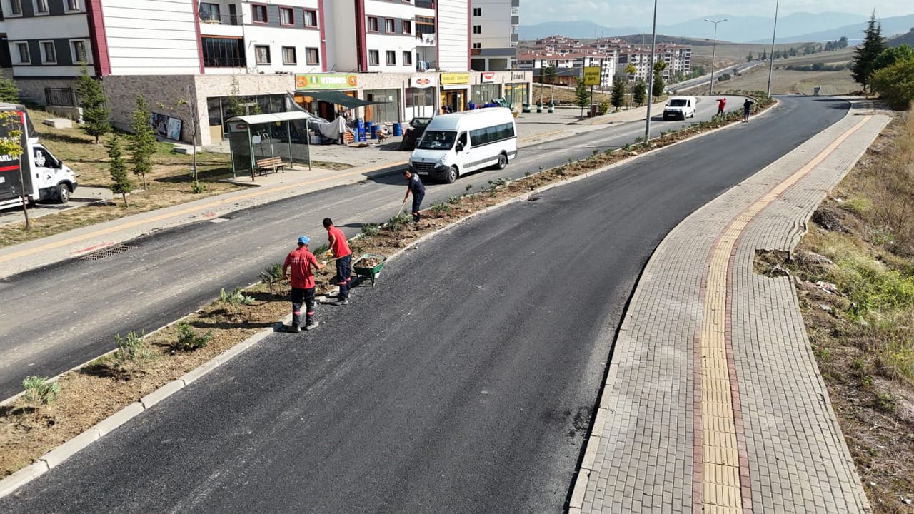 Karabük Belediyesi, Belen Toki Konutları’nda vatandaşların daha konforlu ve estetik bir çevrede yaşamaları amacıyla asfaltlama ve peyzaj düzenleme çalışmalarına başladı.