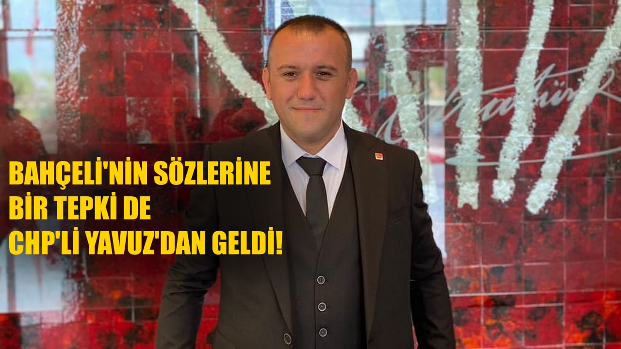 Cumhuriyet Halk Partisi (CHP) Karabük Merkez İlçe Başkanı Ali Yavuz da MHP lideri Bahçeli’nin konuşmasına sert tepki göstererek “Devlet Bahçeli’nin Abdullah Öcalan’ı TBMM kürsüsüne çıkarma önerisi, akla, vicdana ve milliyetçi değerlere ihanet niteliğindedir.” dedi.