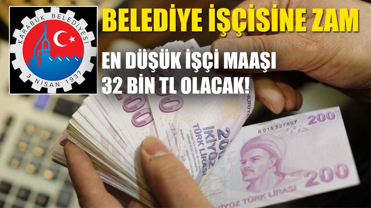 , Karabük Belediyesi çalışanlarına yüzde 25 zam yapma kararı aldı.