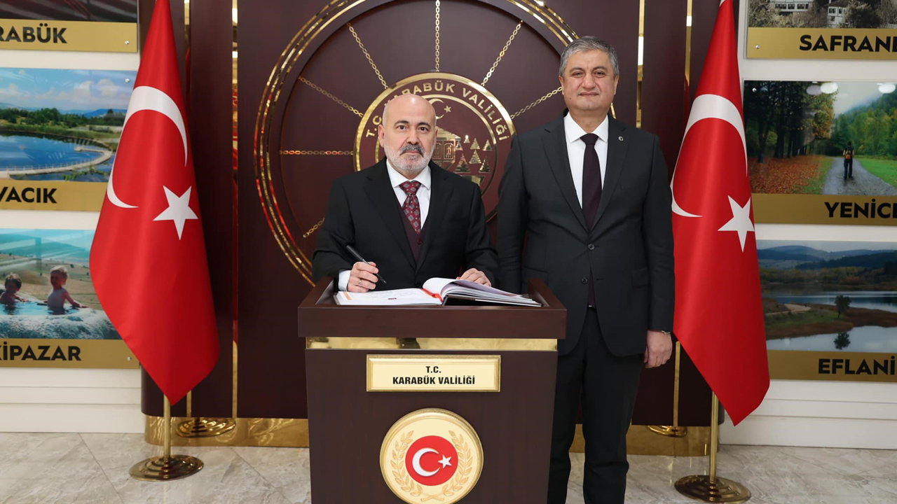 Karabük’e gelen İçişleri Bakan Yardımcısı Mehmet Sağlam bir dizi ziyaretlerde bulundu.