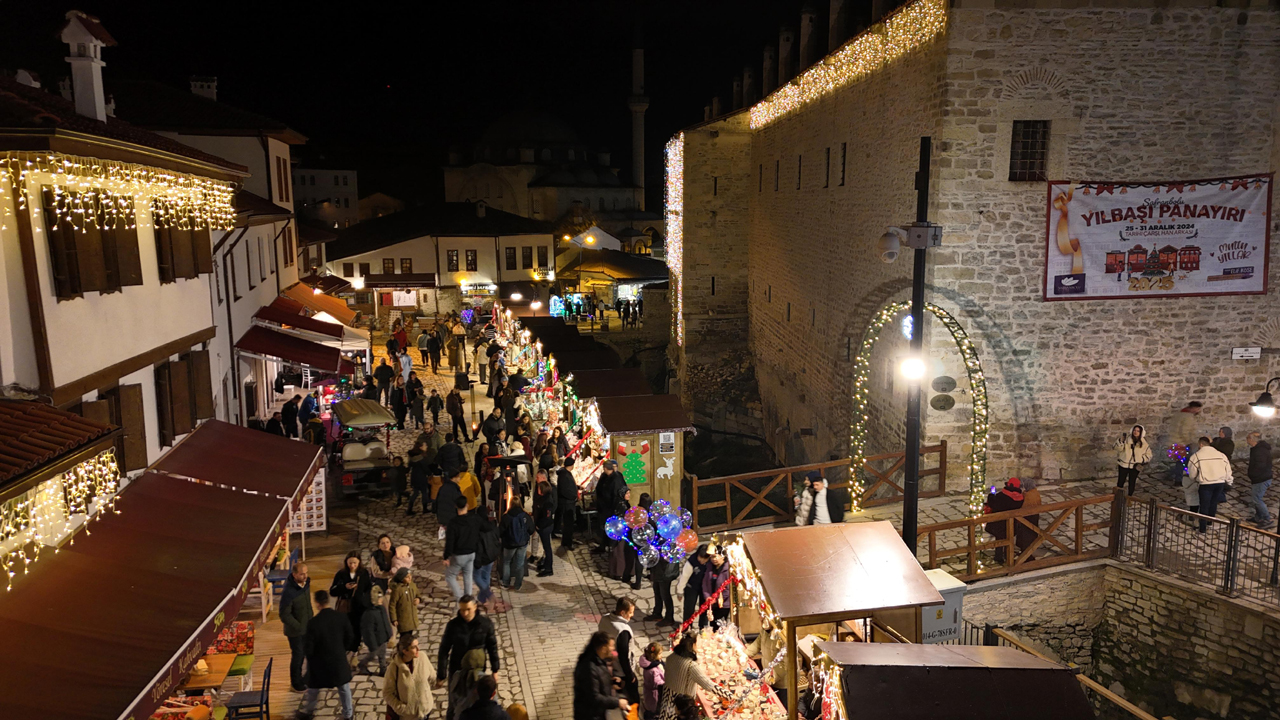 SAFRANBOLU’DA YILBAŞI PANAYIRI COŞKUSU