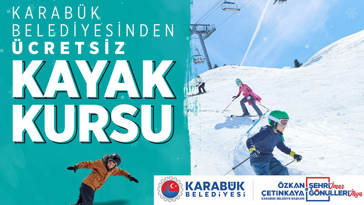 Karabük Belediyesi, Karabük Gençlik ve Spor İl Müdürlüğü iş birliğiyle Keltepe Kayak Merkezi’nde çocuklar ve gençlere yönelik ücretsiz kayak kursu ve gezi etkinliği düzenliyor.