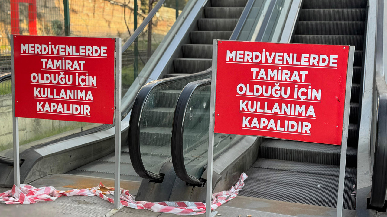 KARABÜK’TE YÜRÜYEN MERDİVENLER BAKIMA ALINDI