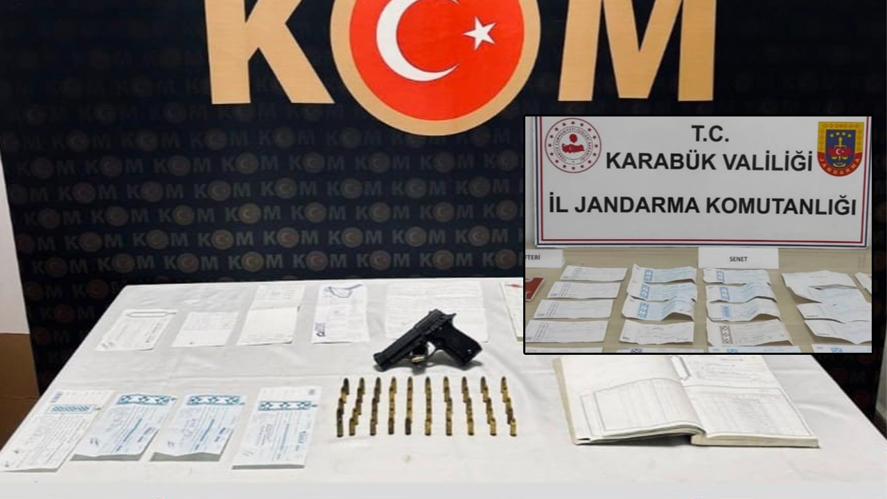 Karabük'te tefecilik operasyonunda yakalanan 2 kişi çıkarıldıkları mahkemece tutuklanarak cezaevine gönderildi.