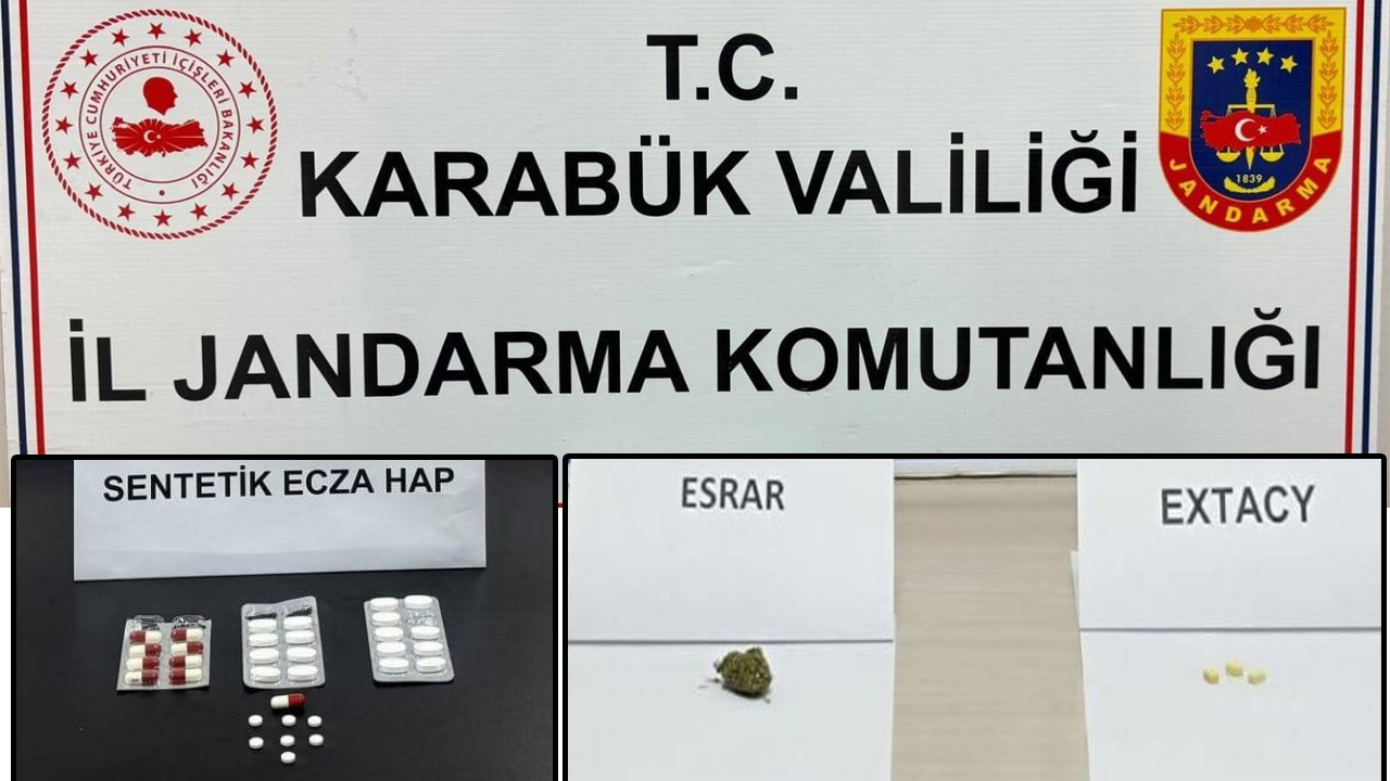 Karabük'te düzenlenen uyuşturucu operasyonunda 2 kişi gözaltına alındı.