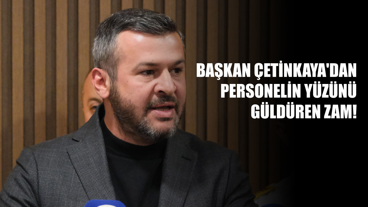 Karabük Belediye Başkanı Özkan Çetinkaya, belediye bünyesinde çalışan personere yönelik yaptıkları zamlı yeni maaşlarını duyurdu.