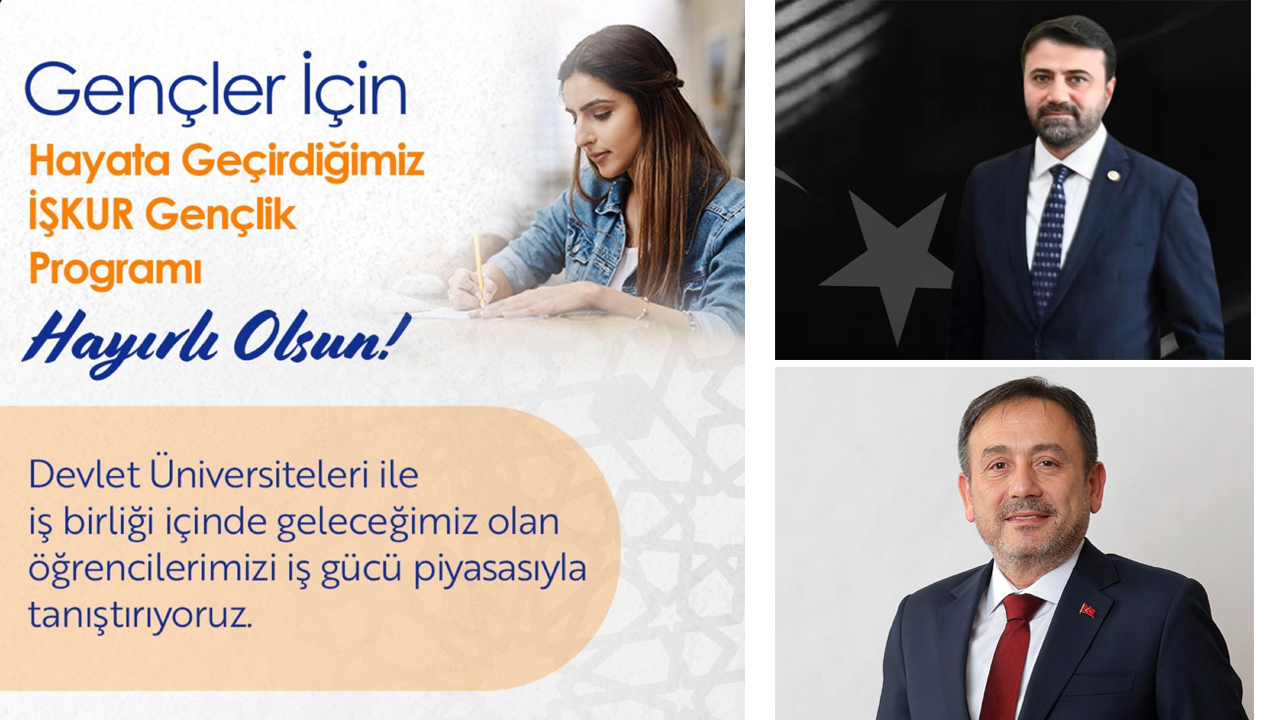 AK Parti Karabük Milletvekilleri Cem Şahin ve Ali Keskinkılıç, İŞKUR Gençlik Programı kapsamında Karabük’e 1301 kontenjan ayrıldığını duyurdu.